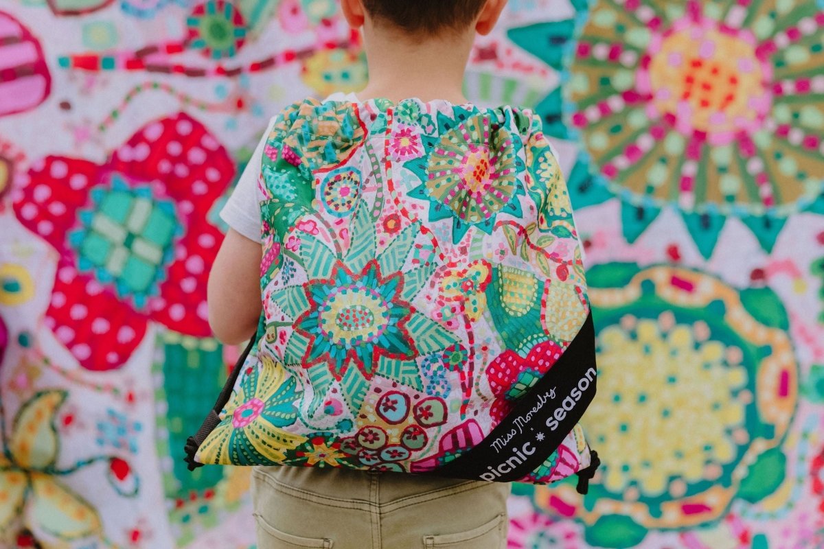 Rosy Posy Everyday Picnic Rug and Backpack Set - Picnic Season