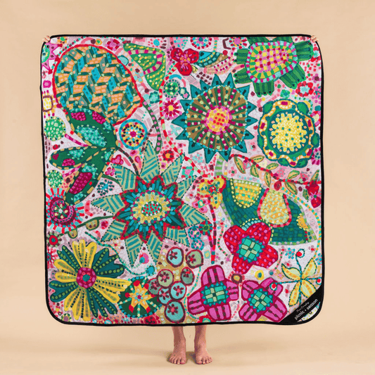 Rosy Posy Everyday Picnic Rug and Backpack Set - Picnic Season
