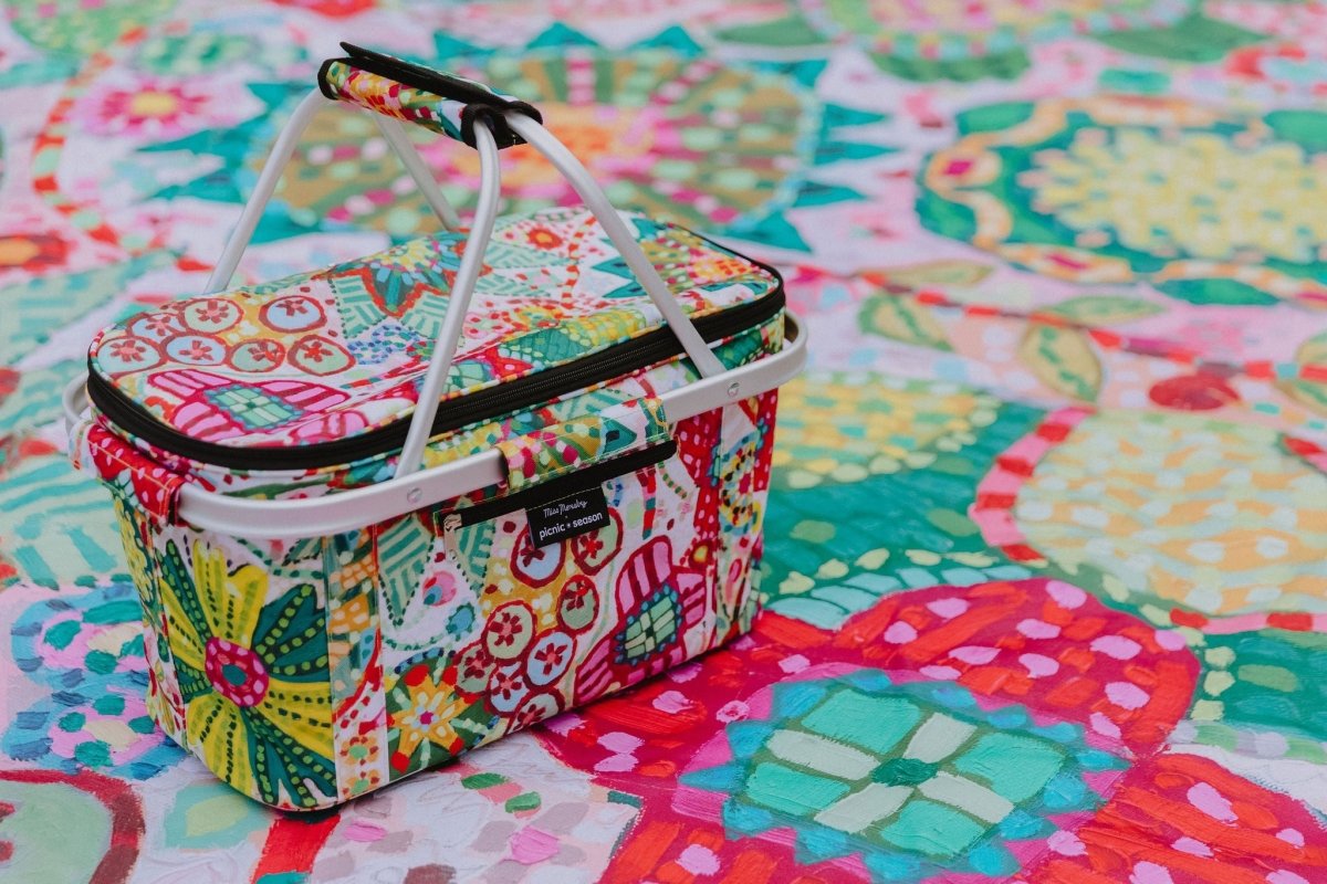 Rosy Posy Really Cool Picnic Basket - Picnic Season