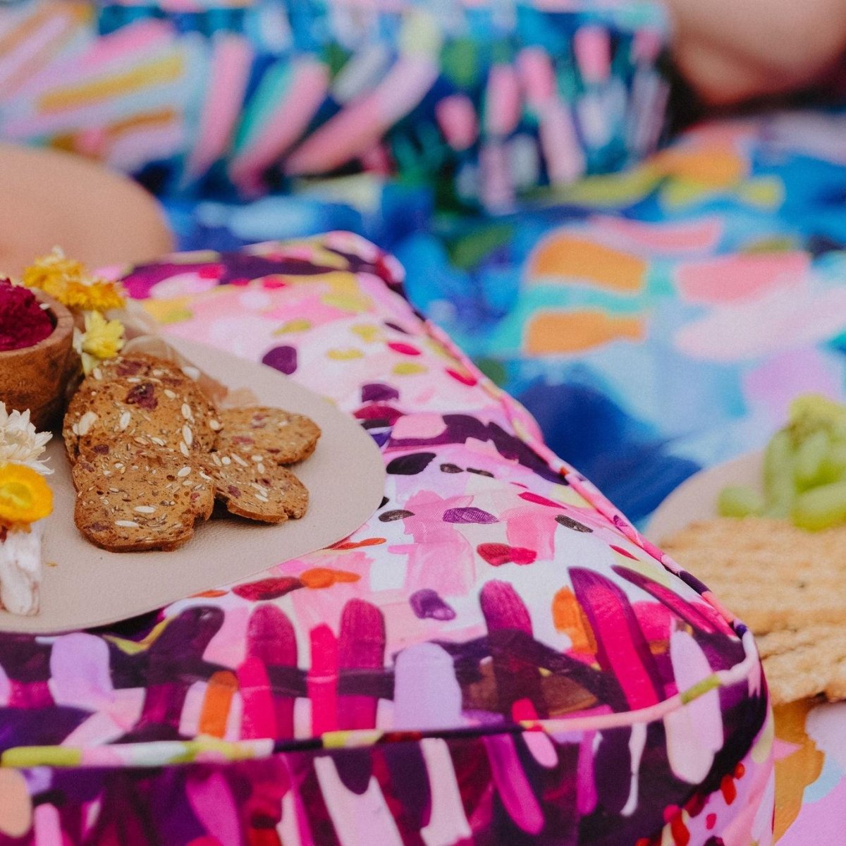 Picnic Pillow - Medley - Picnic Season