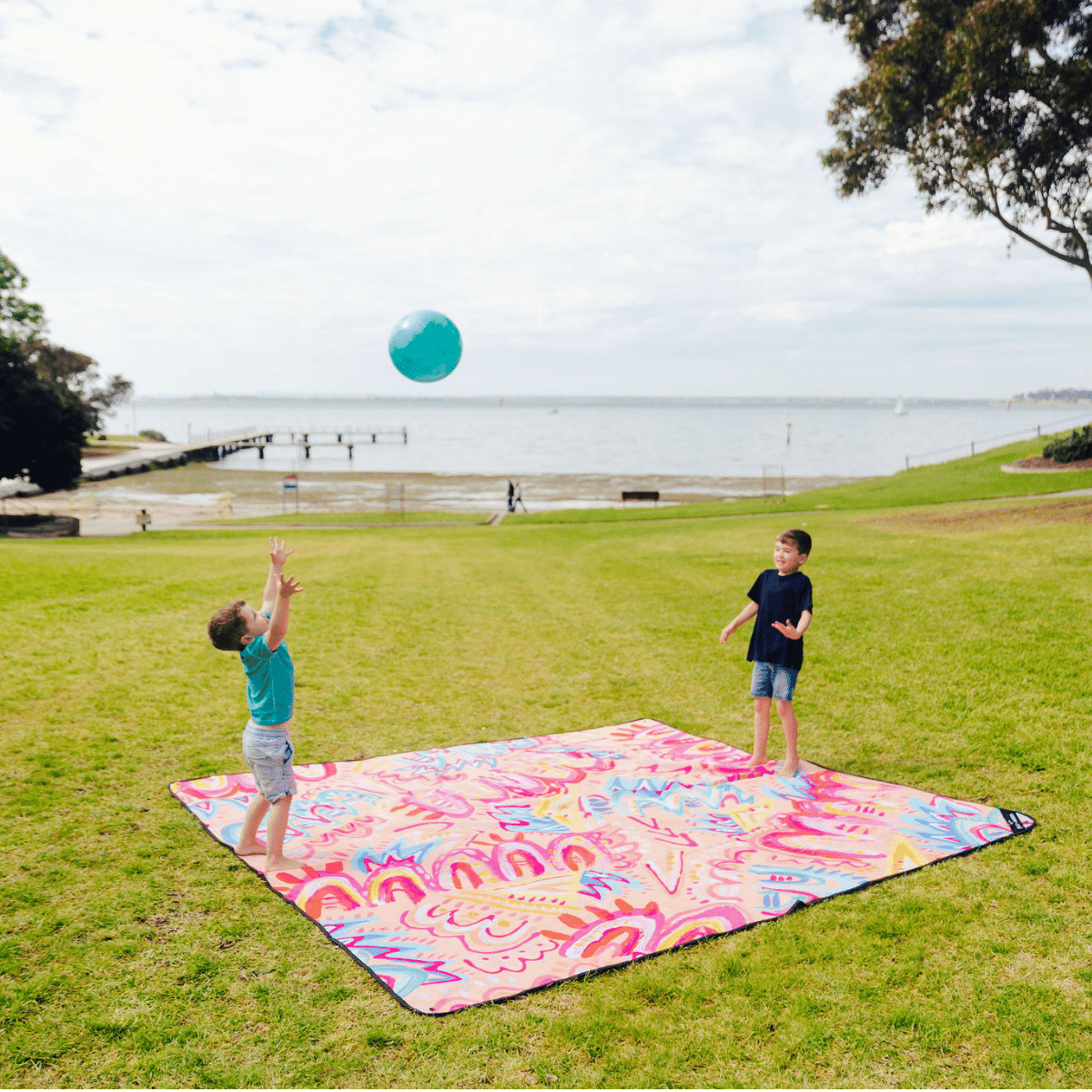 EXPO REALLY BIG PICNIC RUG AND BACKPACK SET