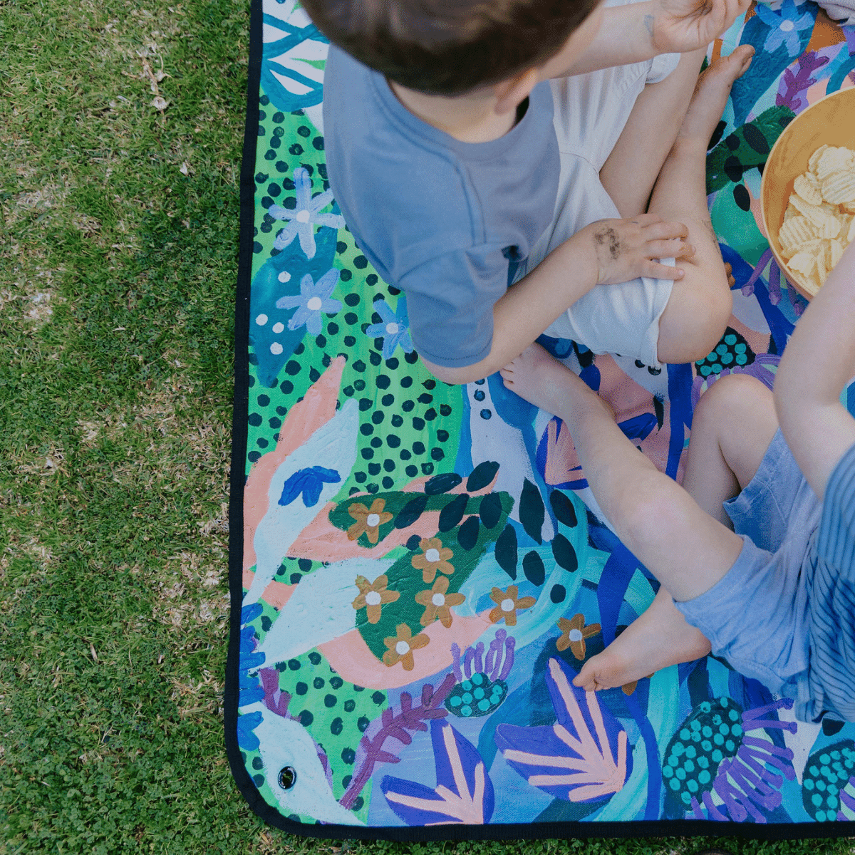 Meadow + Moondust Everyday Picnic Rug and Backpack Set - Picnic Season