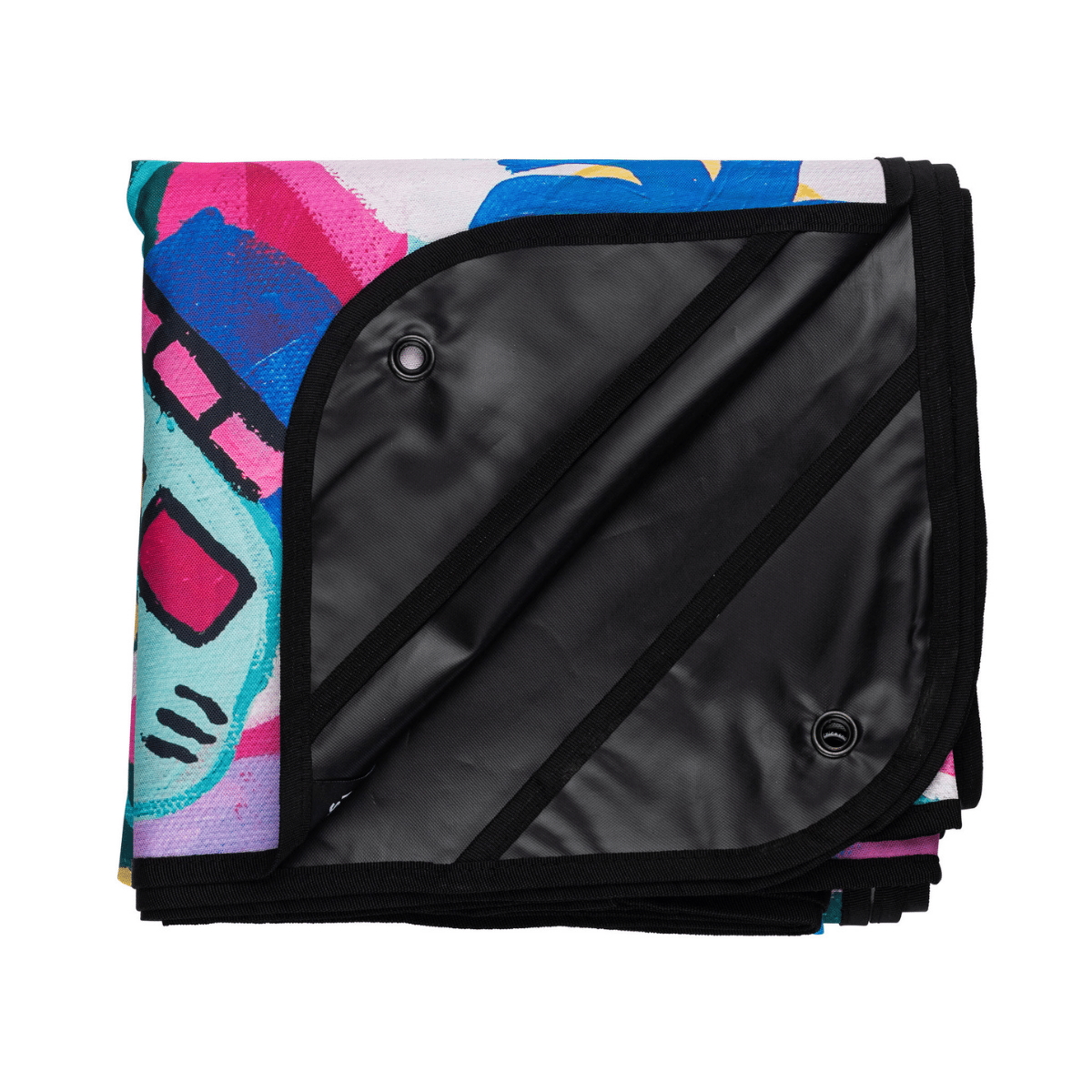 Road Trips + Pineapple Spritz Really Big Picnic Rug and Backpack Set