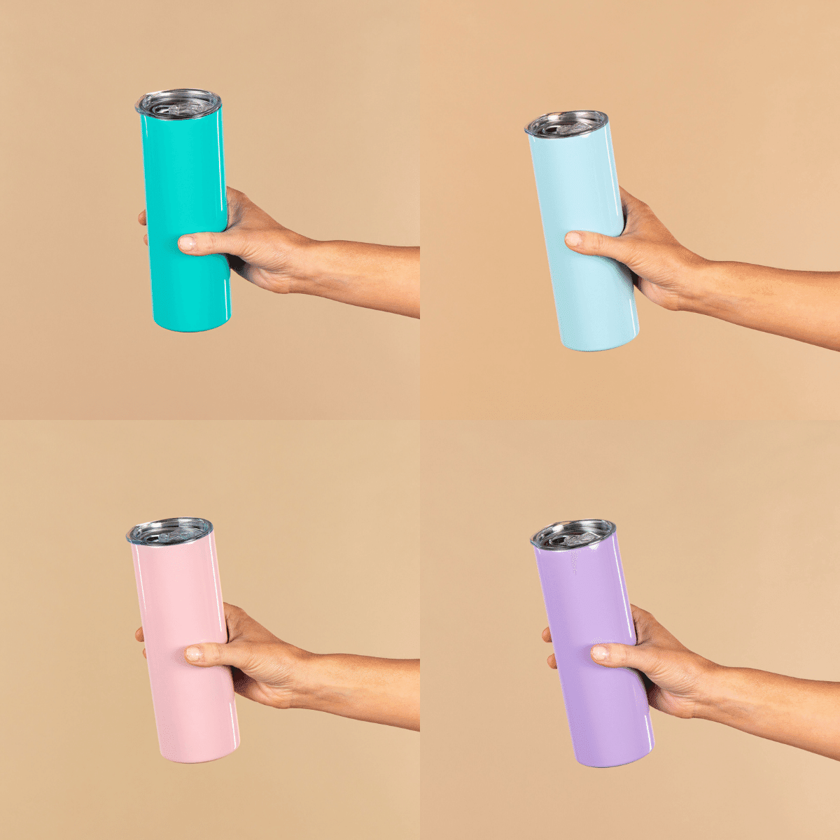 Stainless Steel Reusable Cup - Tall - 590ml - Picnic Season