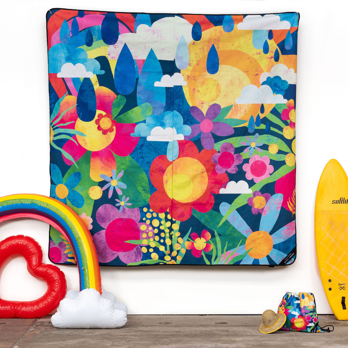 seasons in the sun really big picnic rug